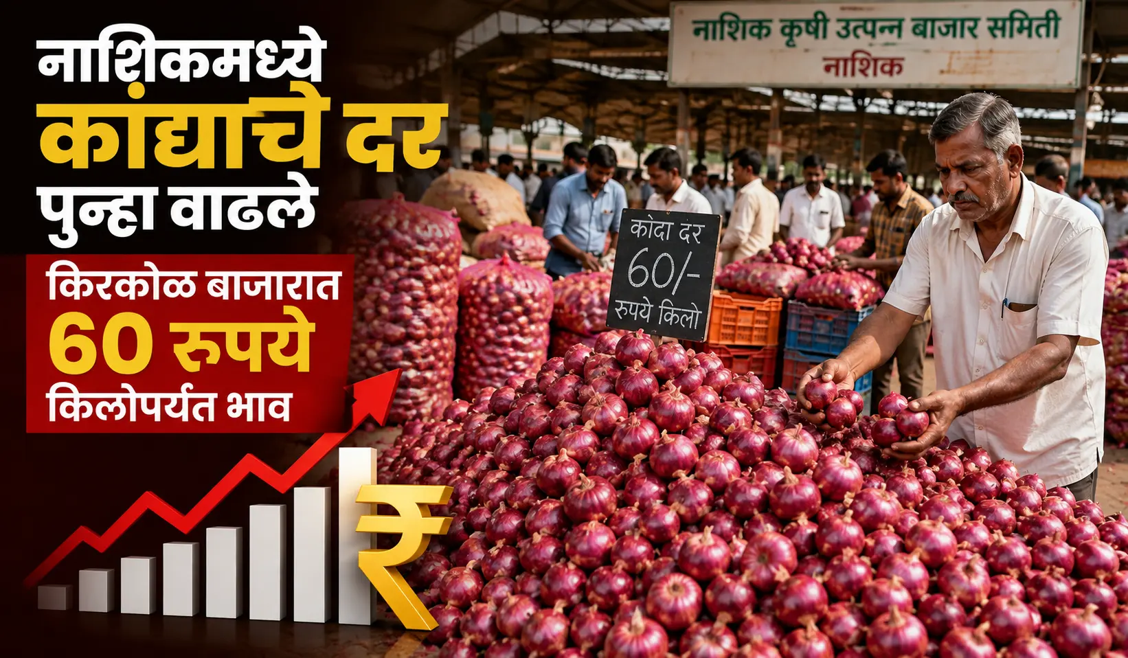 Nashik onion price