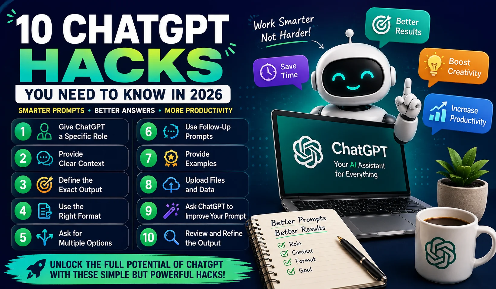 Top 10 ChatGPT Hacks You Need to Know in 2026