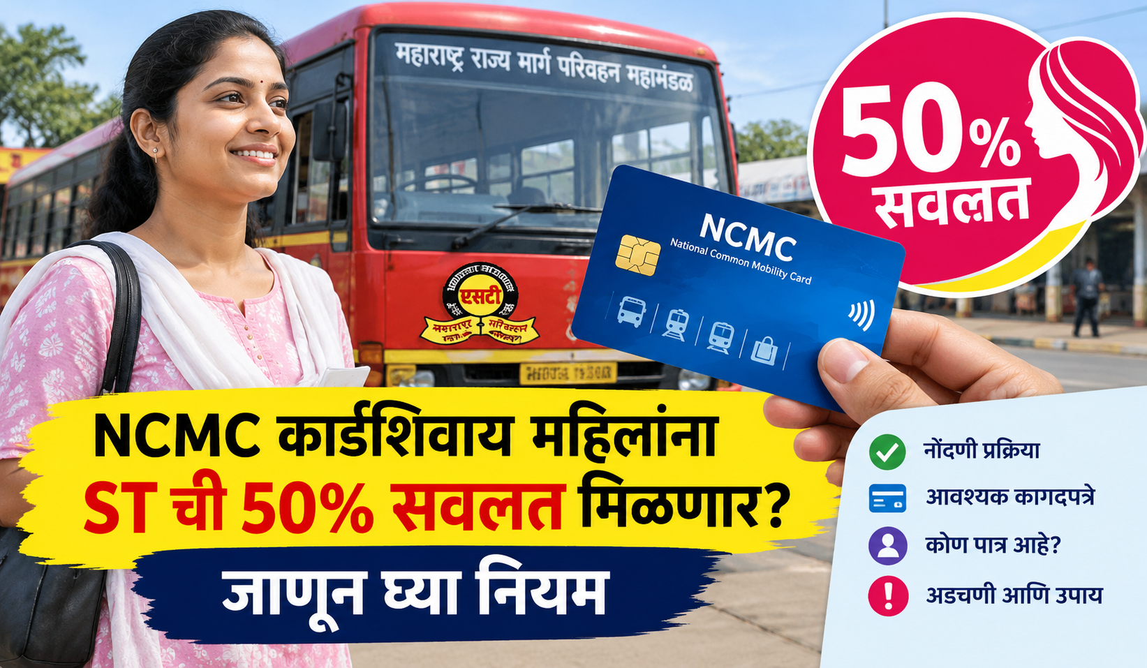 NCMC Card for Women