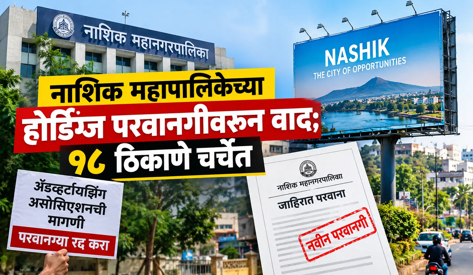 Nashik hoarding permission