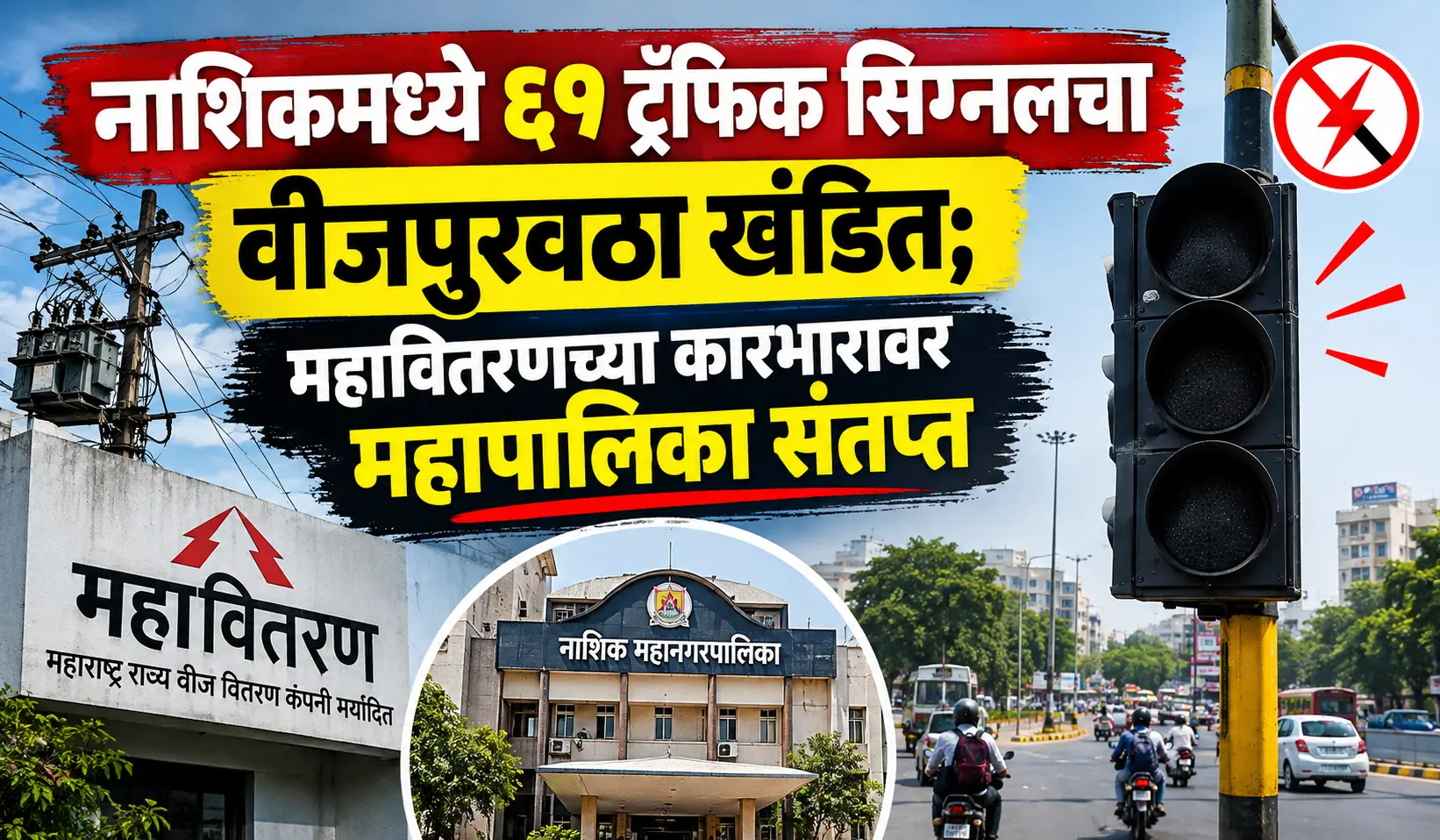 Nashik Traffic Signal News